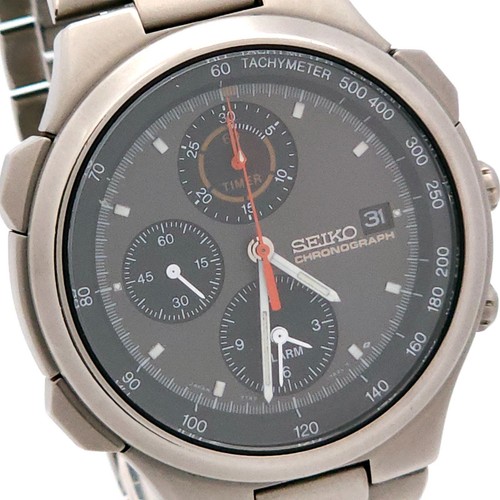 Seiko titanium alarm - titanium,