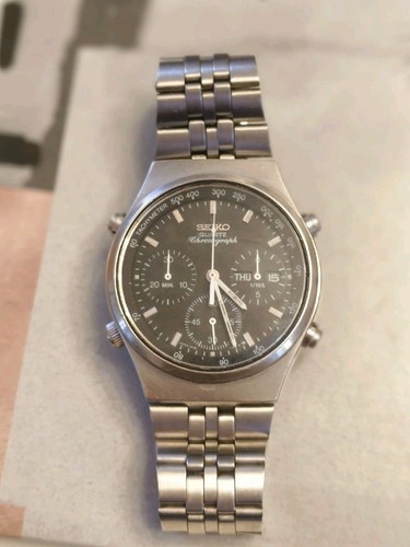 Seiko quartz chronograph - seiko,
