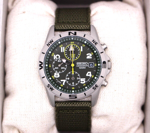 Orologio uomo cronografo seiko - uomo,